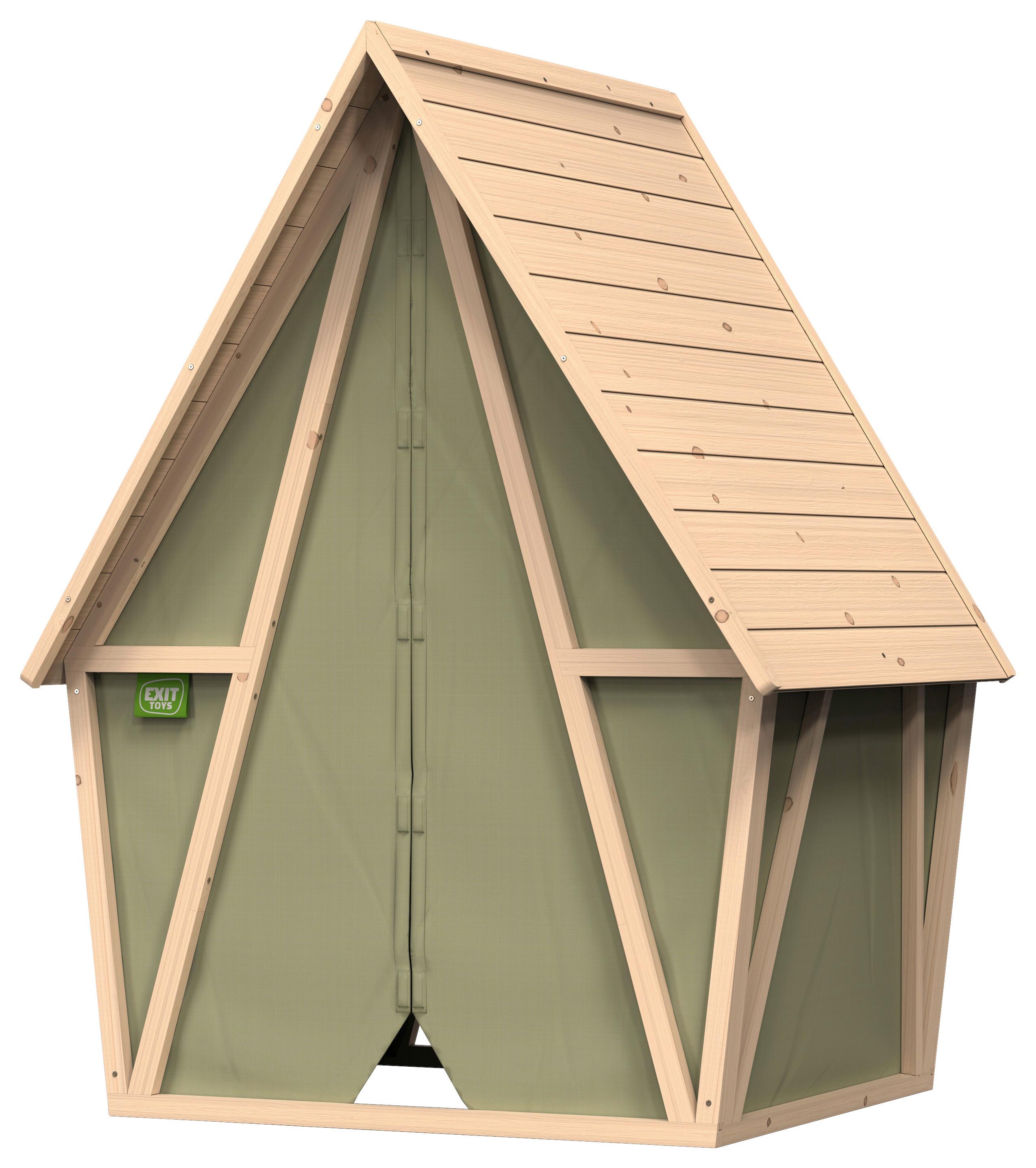 Igralna Hišica Exit Yuki 100, Zelena - zelena, Konvencionalno, umetna masa/les (114/124/164cm) - EXIT Toys