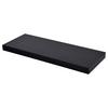 Poliță de perete ANJA -SB- - negru, Modern, material pe bază de lemn (60/3,8/23,5cm) - Modern Living