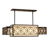 Függőlámpa Fe-Remy-P-A - aranyszínű/bronzszínű, Lifestyle, fém (53.4/53.4/102.9cm) - Elstead Lighting