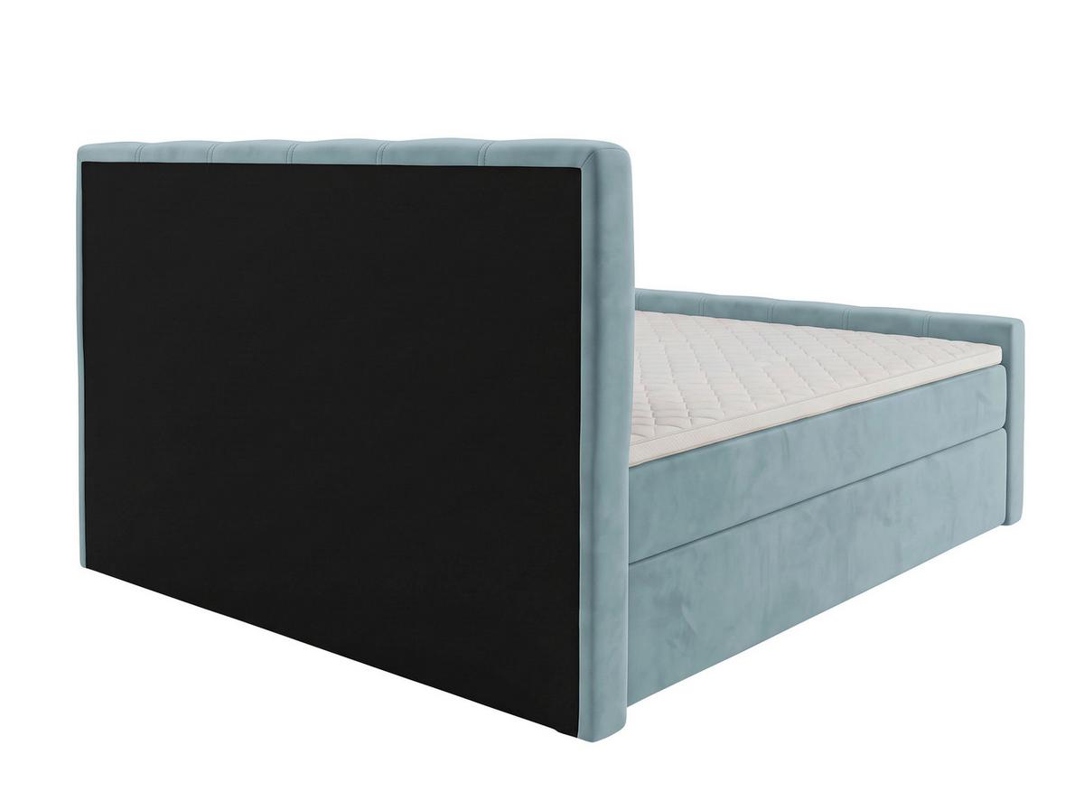 Boxbett Dana  Plus -Based- - Türkis/Schwarz, Kunststoff/Textil (140/200cm) - Based