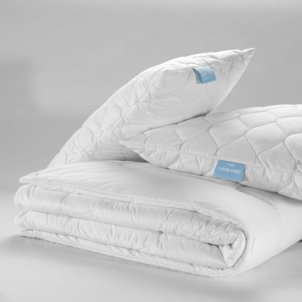 PODUSZKA POD GŁOWĘ KISSEN CYCLE - biały, Basics, materiały naturalne/tkanina (40/80cm) - UNWYND