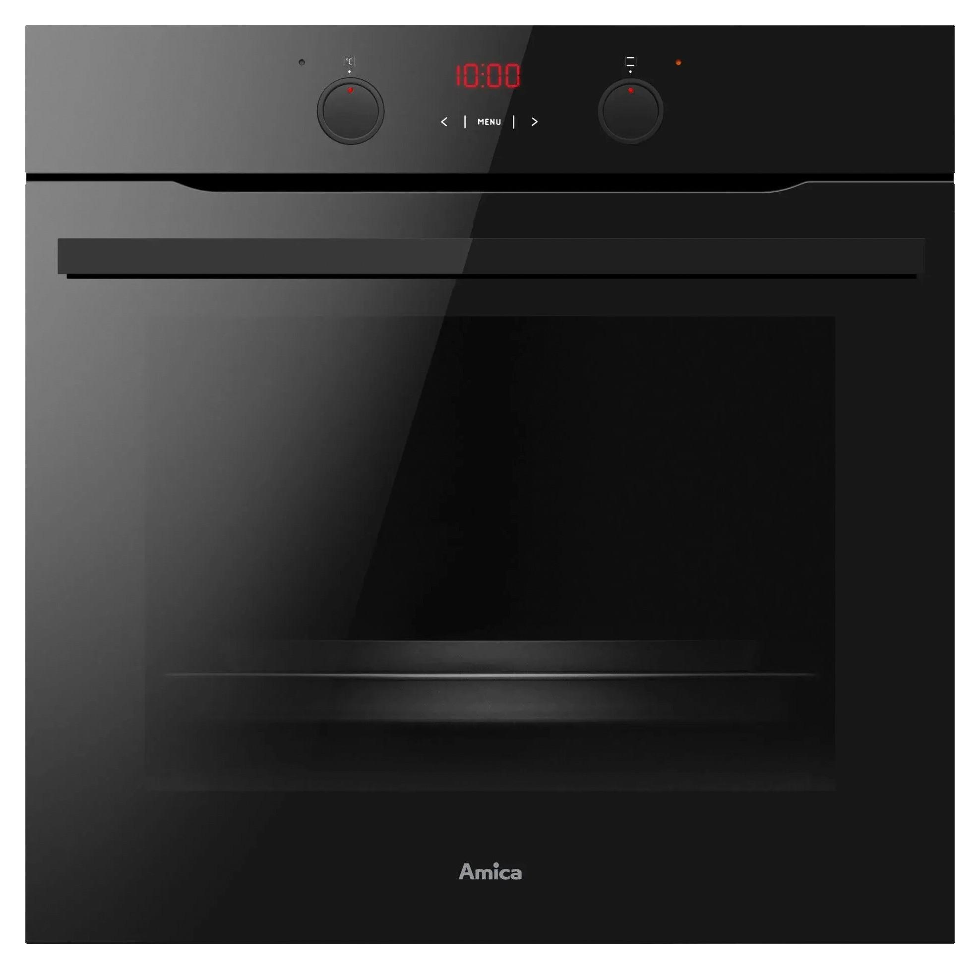 Einbaubackofen EBX944200S - Schwarz, MODERN, Glas/Metall (59,5/59,5/57,5cm) - Amica