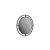 WANDSPIEGEL BUBBLE MIRROR - Schwarz, Design, Metall (57/57/2cm) - Livetastic