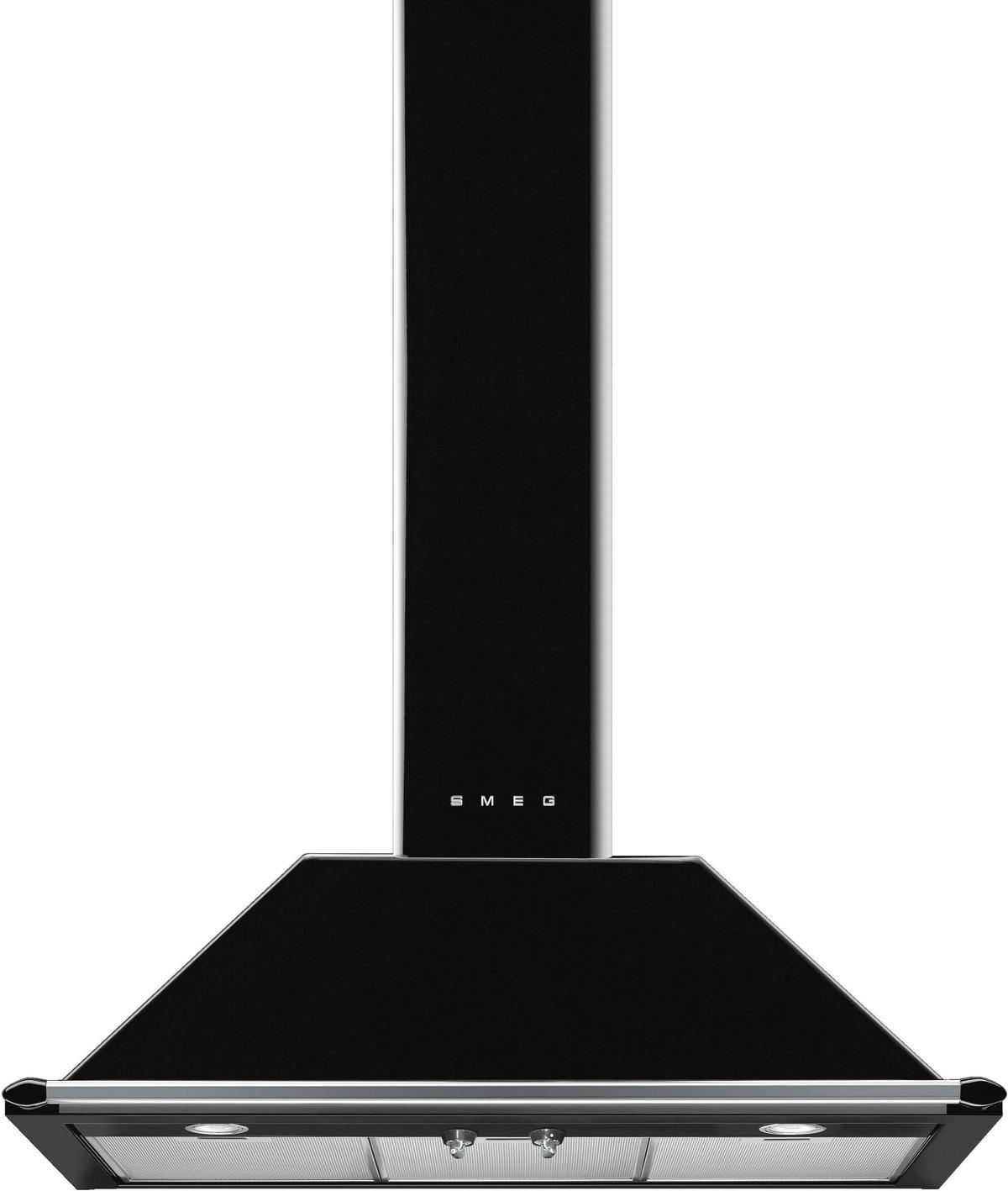 Dunstabzugshaube KT90BLE - Schwarz (90/115/48cm) - SMEG