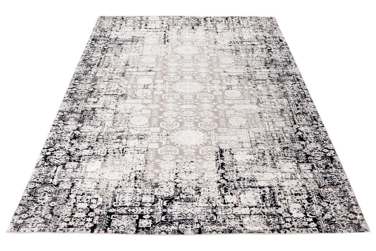 Webteppich My Phoenix - Schwarz/Grau, Lifestyle, Textil (240/330cm)