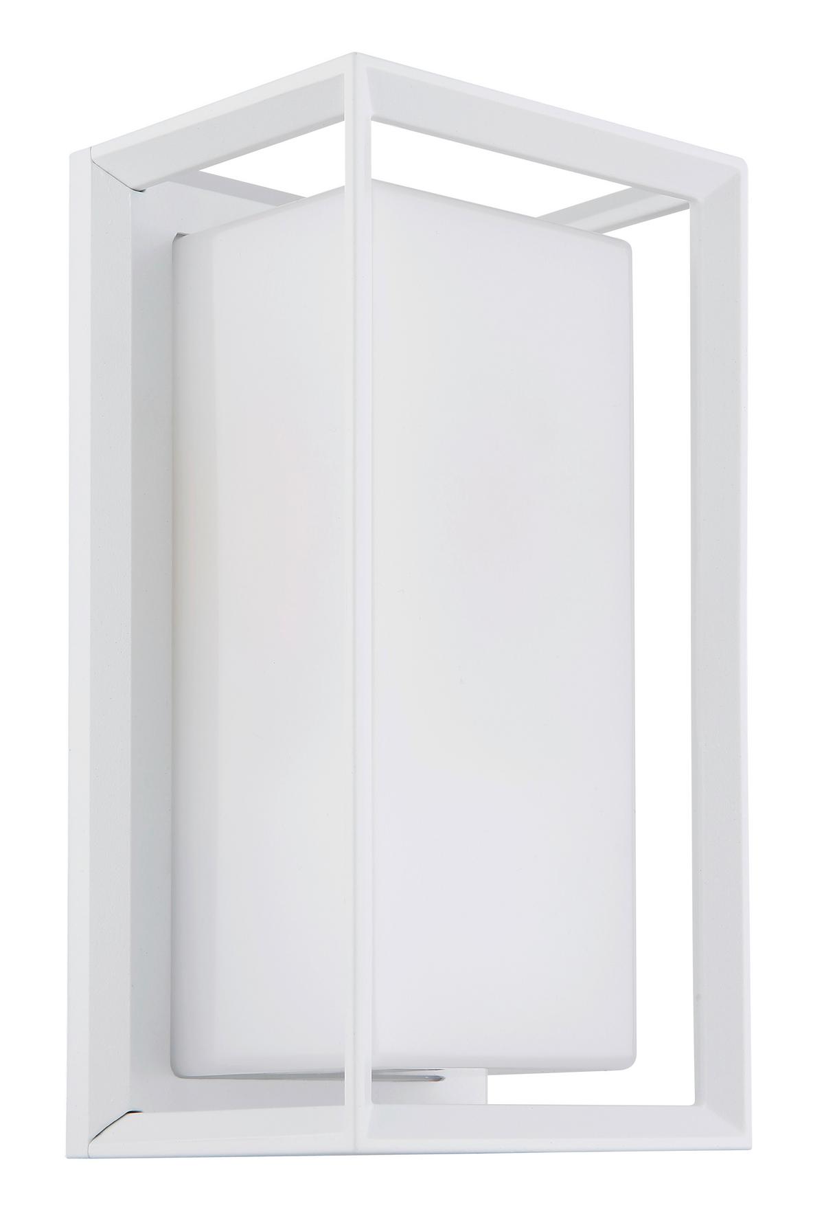 AUSSENLEUCHTE 31982W - Weiss, Konventionell, Kunststoff/Metall (13/12,2/24,8cm) - Globo
