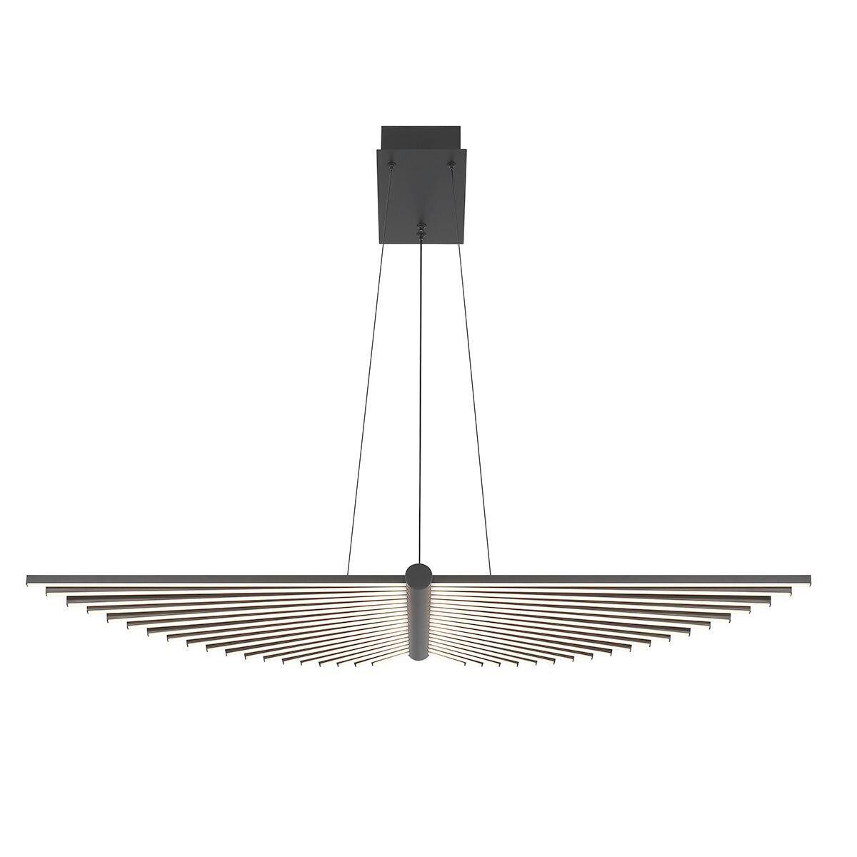 Csillár Qn-Seraph-Lp-L-Blk - fekete, Design, műanyag/fém (20/105/27,5cm) - Elstead Lighting