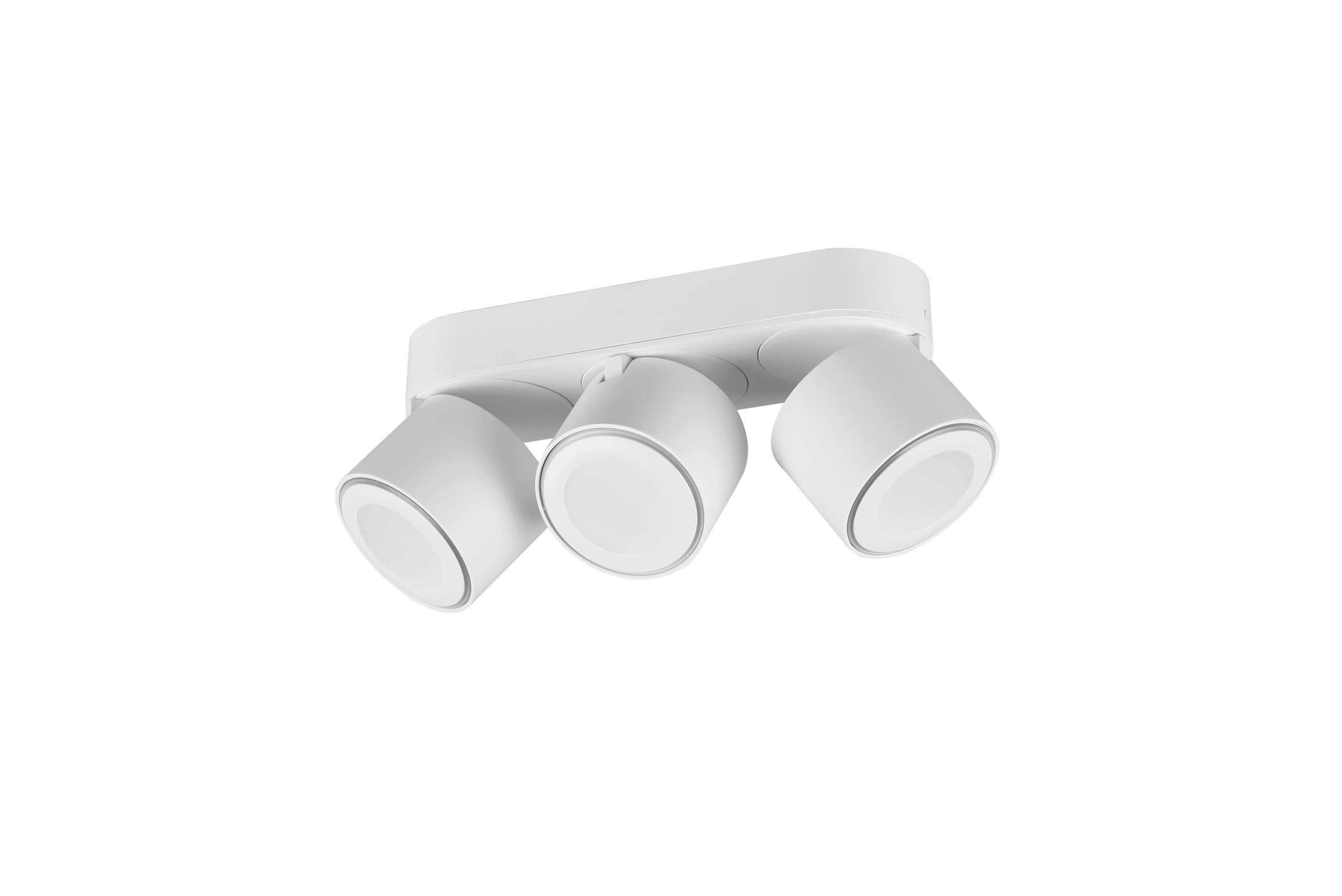 LED-Strahler Taurus Weiß max. 5 Watt - Weiß, Basics, Metall (8,7/27,3/10,6cm) - Trio Leuchten