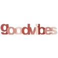 Dekoschriftzug Good Vibes Aus Eukalyptus - Dunkelrosa/Terra cotta, Holz (69/12,6/3,2cm) - Mömax modern living Dekoschriftzug Good Vibes Aus Eukalyptus - Dunkelrosa/Terra cotta, Holz (69/12,6/3,2cm) - Mömax modern living