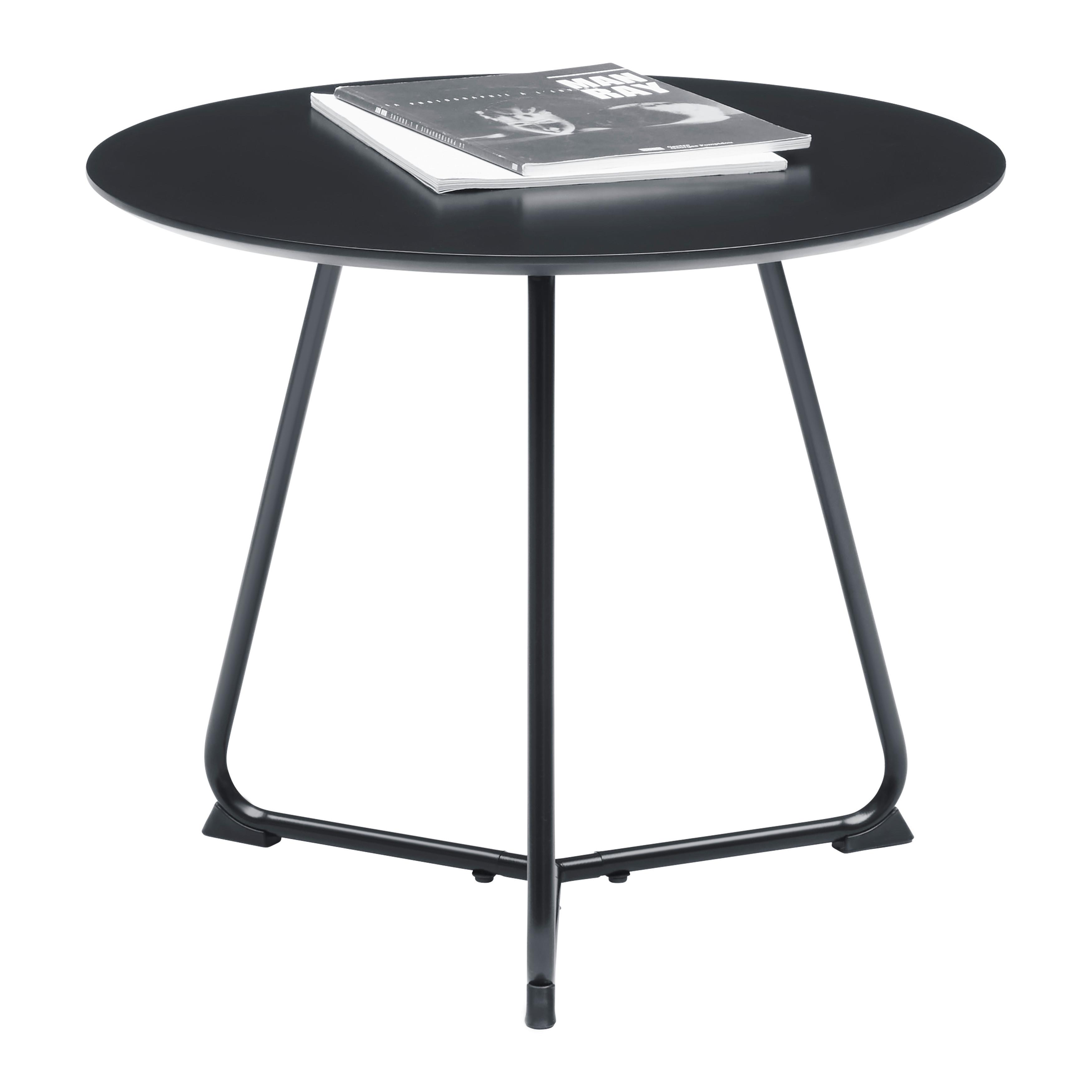 Couchtisch Mica Schwarz - Schwarz, MODERN, Holzwerkstoff/Metall (55/55/46cm) - Mömax