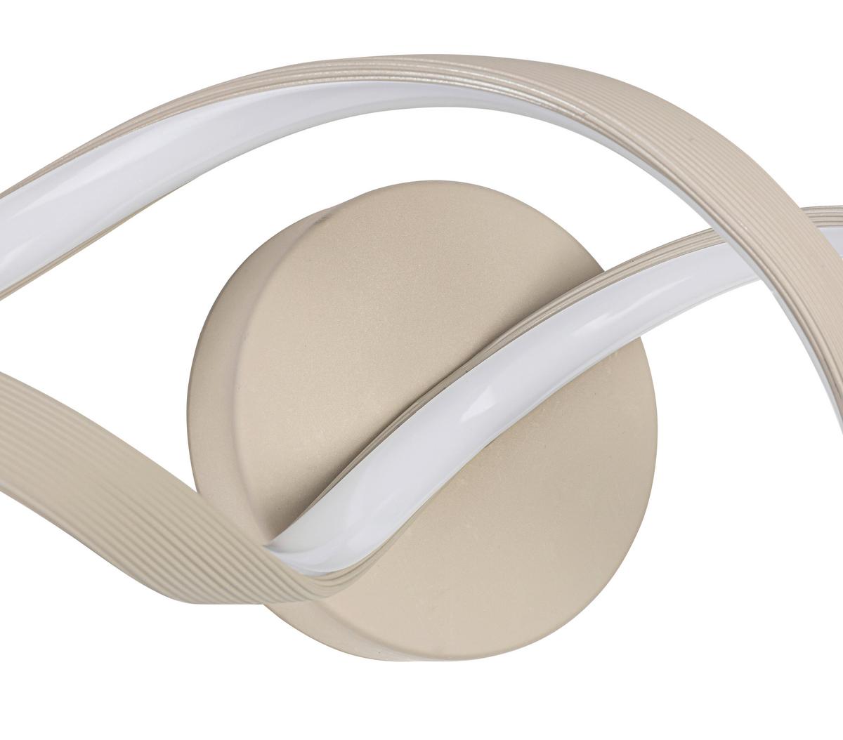 LAMPA SUFITOWA BEATRIX - kolor piaskowy, Trend, tworzywo sztuczne/metal (40/14/12cm) - Collet's Monde