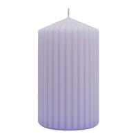 Stumpenkerze Liona Flieder - Flieder (7/12cm) - Mömax