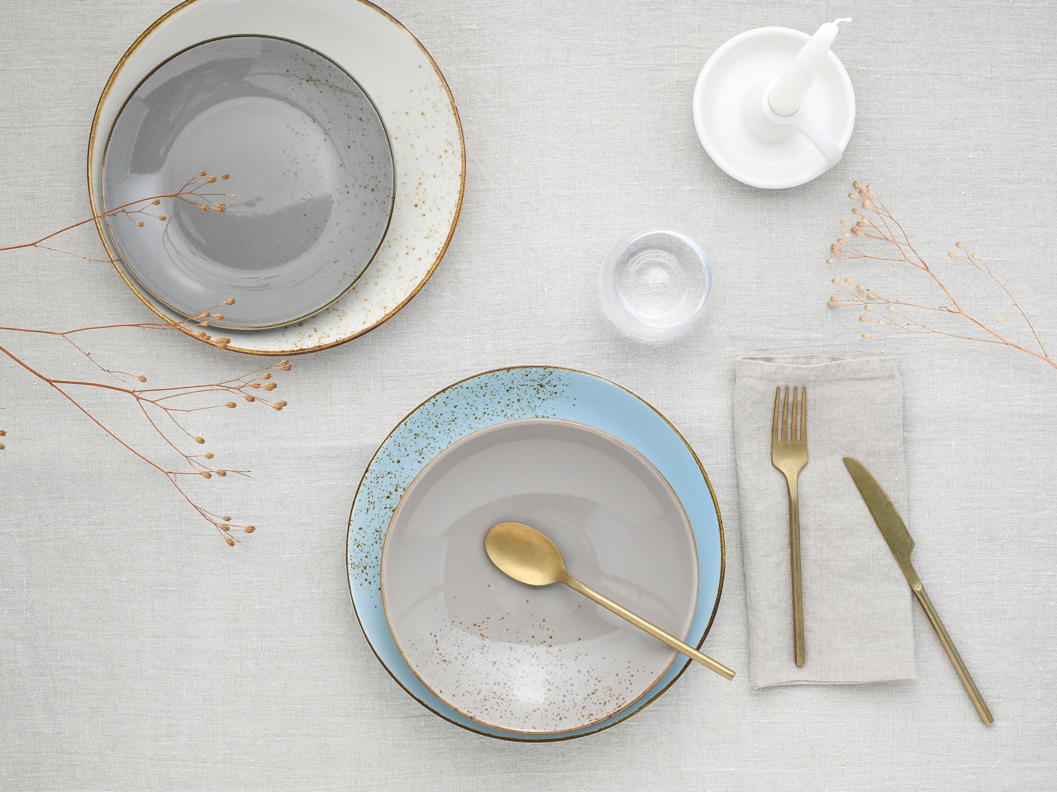 Kombinirani Servis Scandic, 12-Delni - večbarvno, Basics, keramika - Creatable