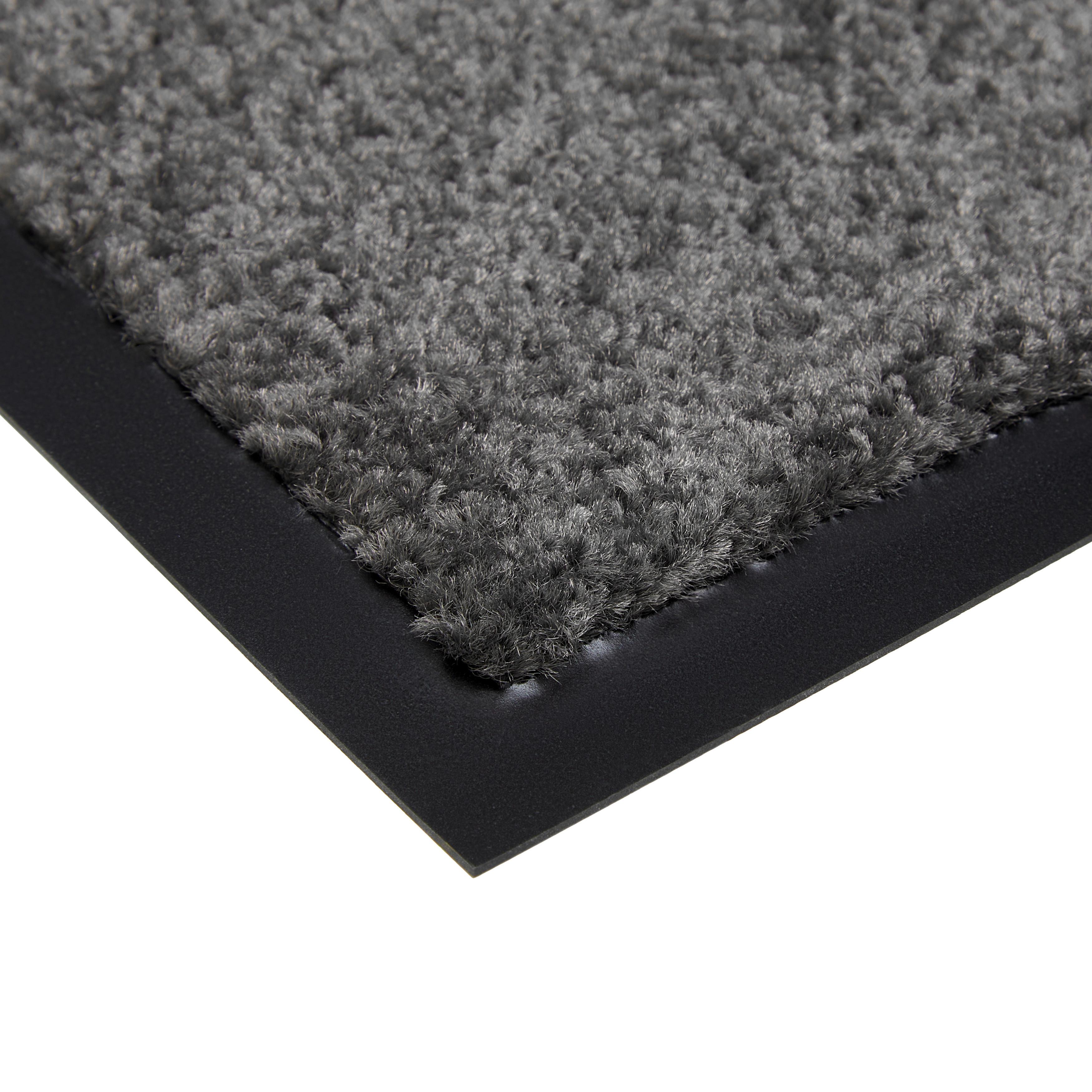 DÖRRMATTA ETON 2 - antracit, Klassisk, textil (60/80cm) - Modern Living
