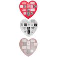 Bilderrahmen Heart, ca. 60x59cm - Dunkelrosa/Rot, ROMANTIK / LANDHAUS, Holzwerkstoff/Kunststoff (60/59cm) - Mömax modern living