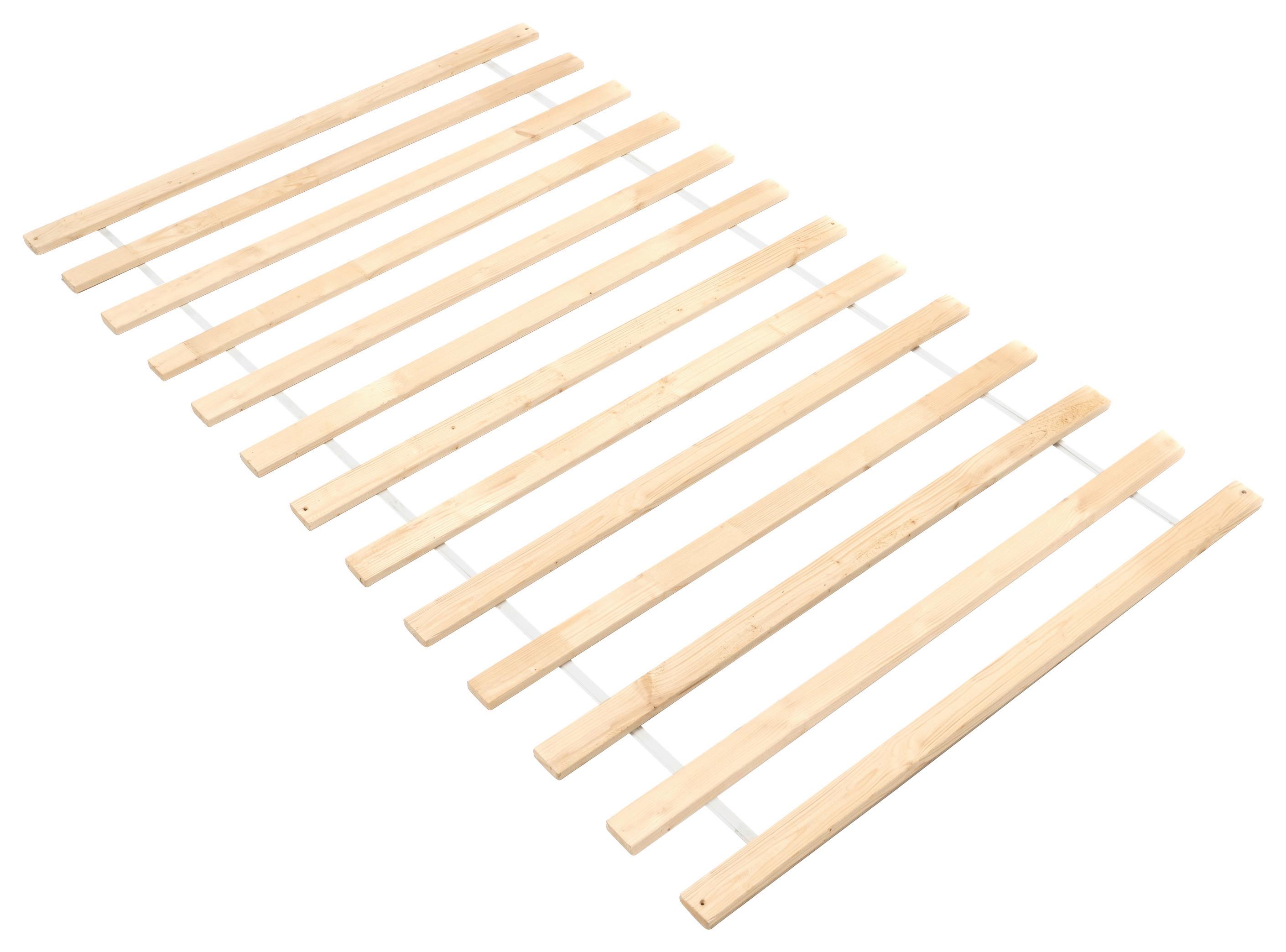 STELAŻ ROLOWANY ROLLI - kolor naturalny, drewno (120/200cm) - Boxxx