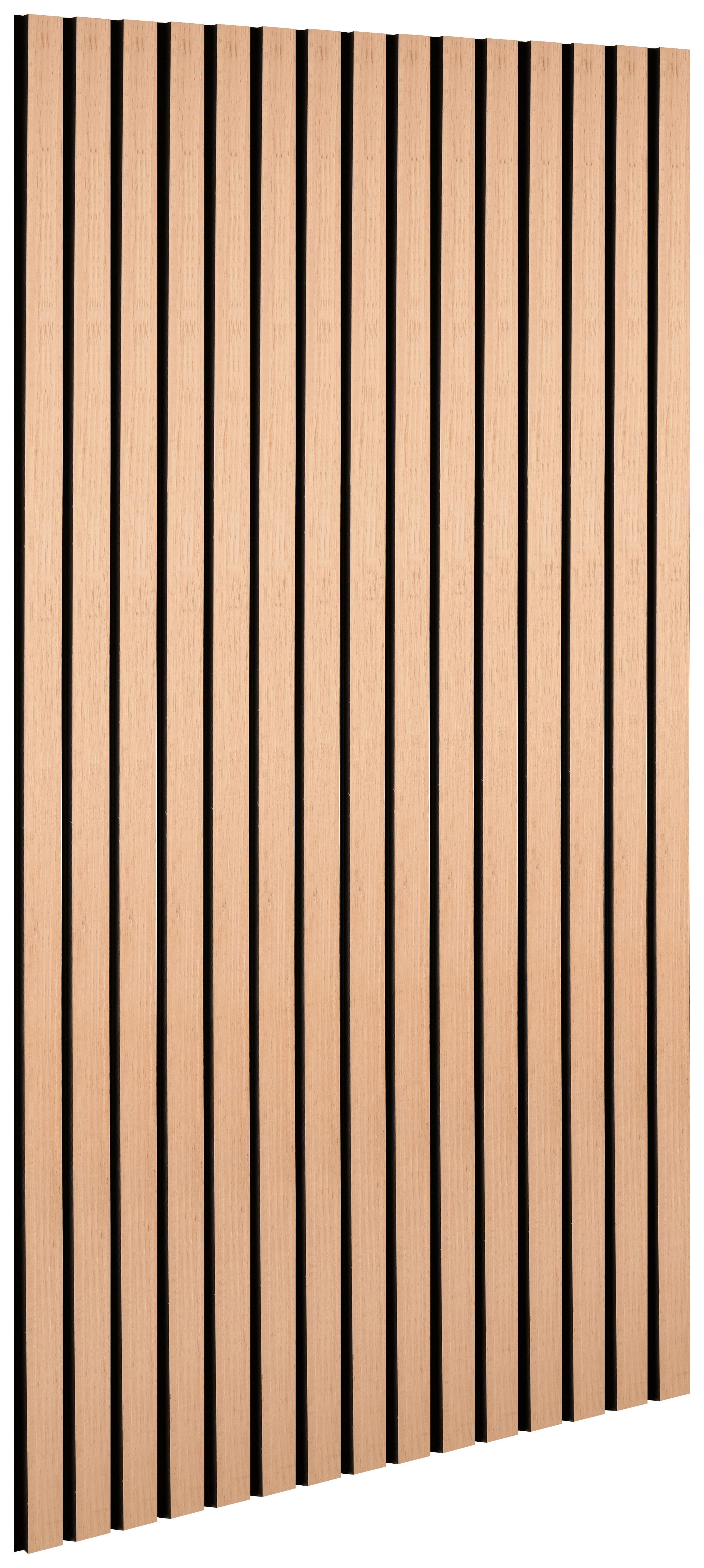 Akusztikus Fali Panel 2db-Os Szett Grace - fekete/Artisan tölgy, Modern, faalapú anyag/textil (60,5/120/2,2cm) - Best Price