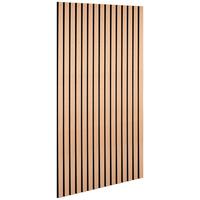 Akusztikus Fali Panel 2db-Os Szett Grace - fekete/Artisan tölgy, Modern, faalapú anyag/textil (60,5/120/2,2cm) - Best Price