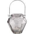 Laterne Georgina aus Farbglas - Türkis/Gelb, MODERN, Glas/Metall (10,5/9,7cm) - Mömax modern living Laterne Georgina aus Farbglas - Türkis/Gelb, MODERN, Glas/Metall (10,5/9,7cm) - Mömax modern living