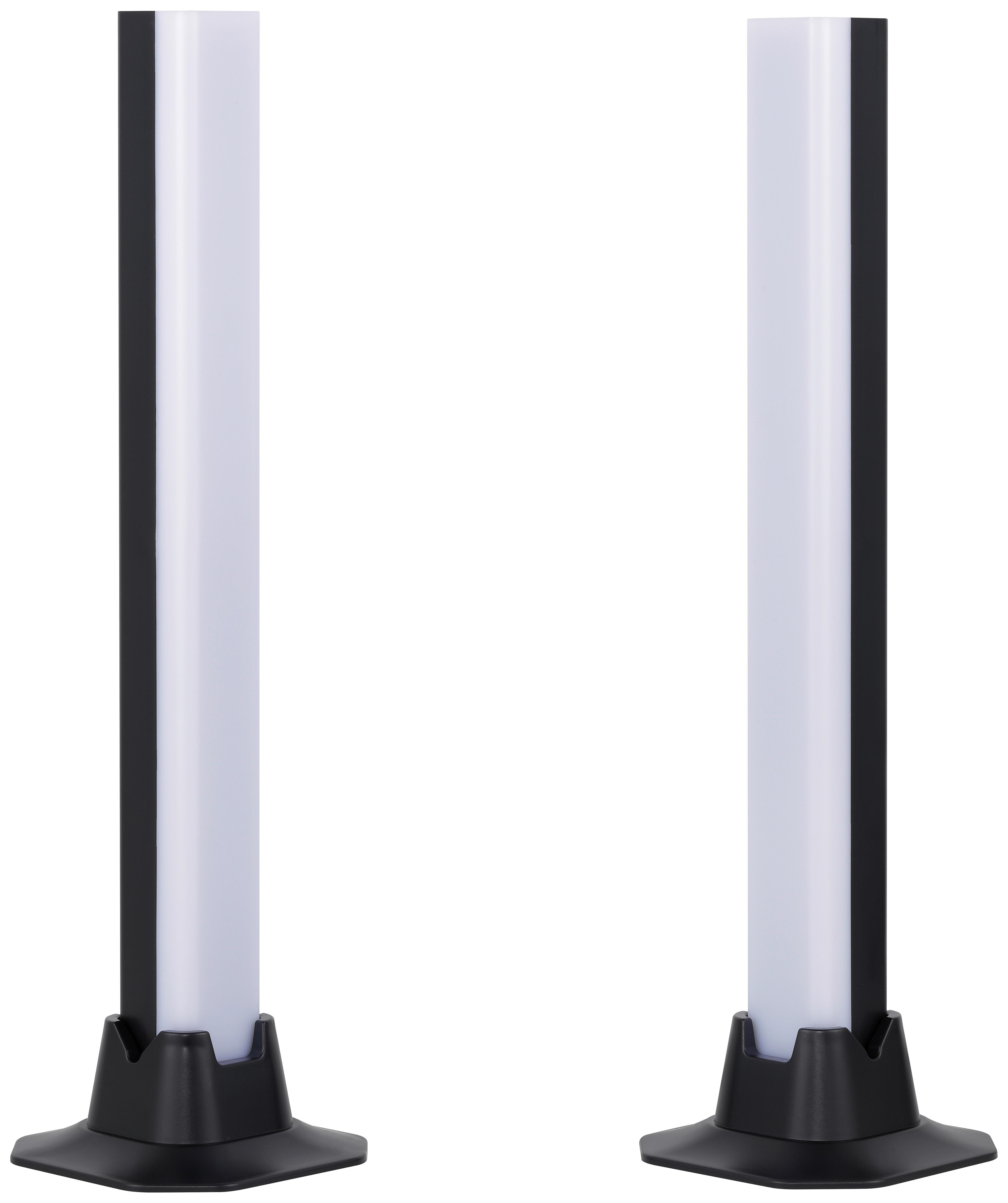 LED-BORDSLAMPA RIZI - svart, Modern, plast (9/3/32cm) - Mömax