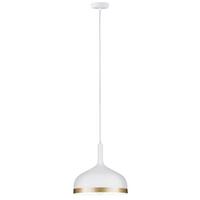 LED-Hängeleuchte max. 20 Watt - Goldfarben/Weiß, Design, Metall (15/110cm) - Paulmann