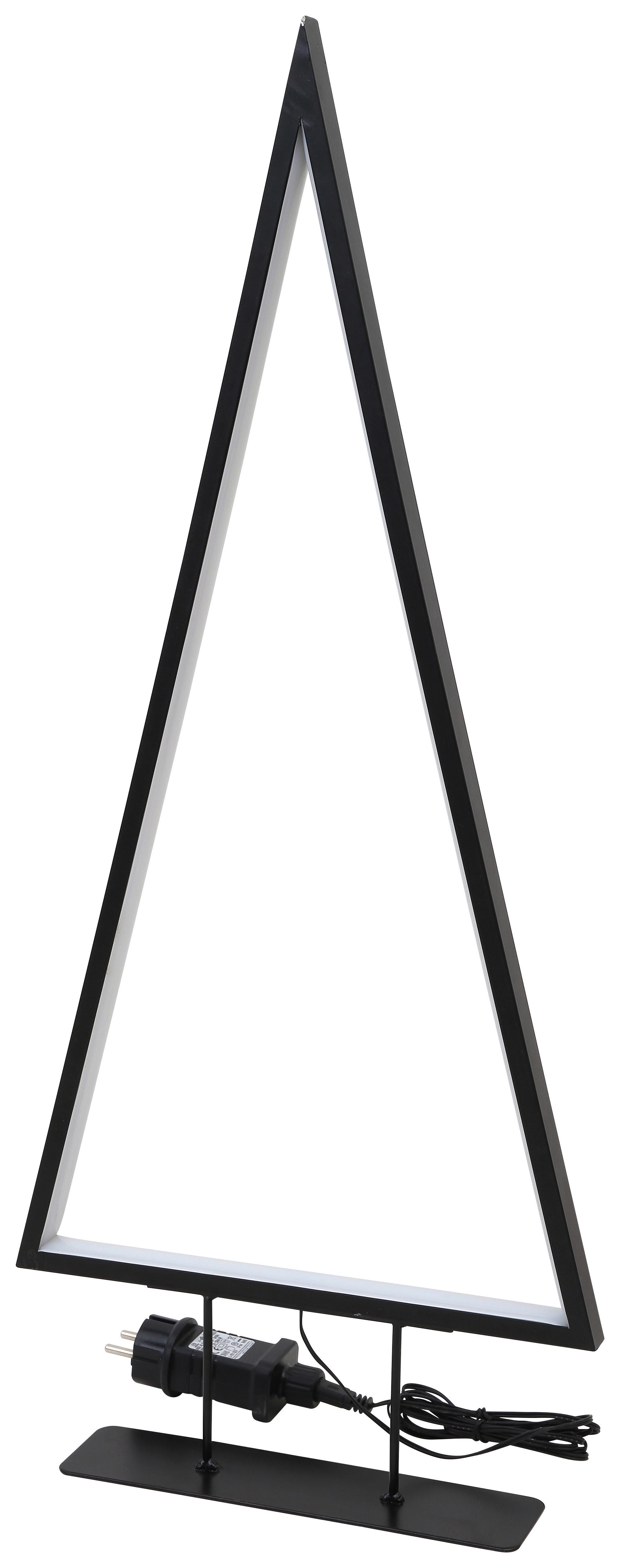 DEKORACJA ŚWIETLNA LED 613-401771 - BLACK FOREST - czarny, Basics, metal (30/70/6cm)