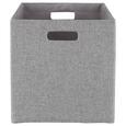 Aufbewahrungsbox Bobby Grau - Grau, MODERN, Textil (33/33/32cm) - Mömax modern living Aufbewahrungsbox Bobby Grau - Grau, MODERN, Textil (33/33/32cm) - Mömax modern living