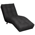 Şezlong Isabella - culoare crom/negru, Modern, metal/textil (68/88/164cm) Şezlong Isabella - culoare crom/negru, Modern, metal/textil (68/88/164cm)
