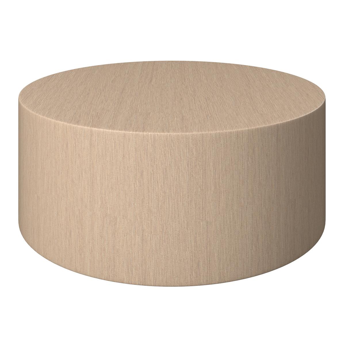 Couchtisch Lucy Eichefarben MDF rund - Eichefarben, MODERN, Holz/Holzwerkstoff (78/31/78cm) - Bessagi Home