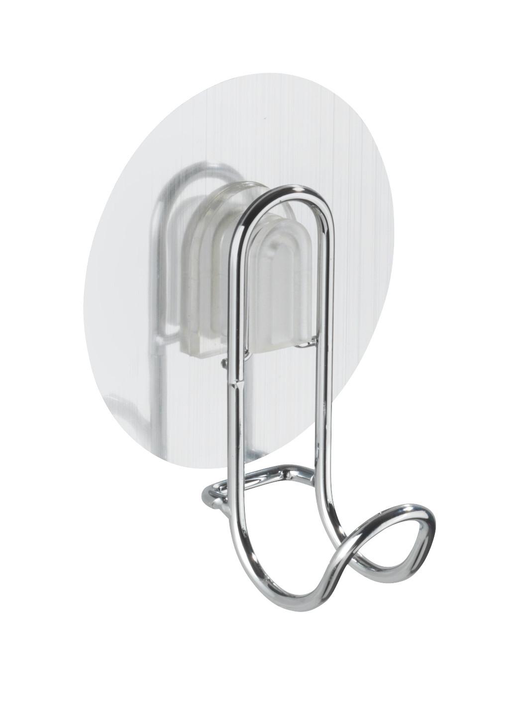 Wandhaken Chromfarben - Chromfarben, MODERN, Metall (8/10/4,5cm) - Mömax