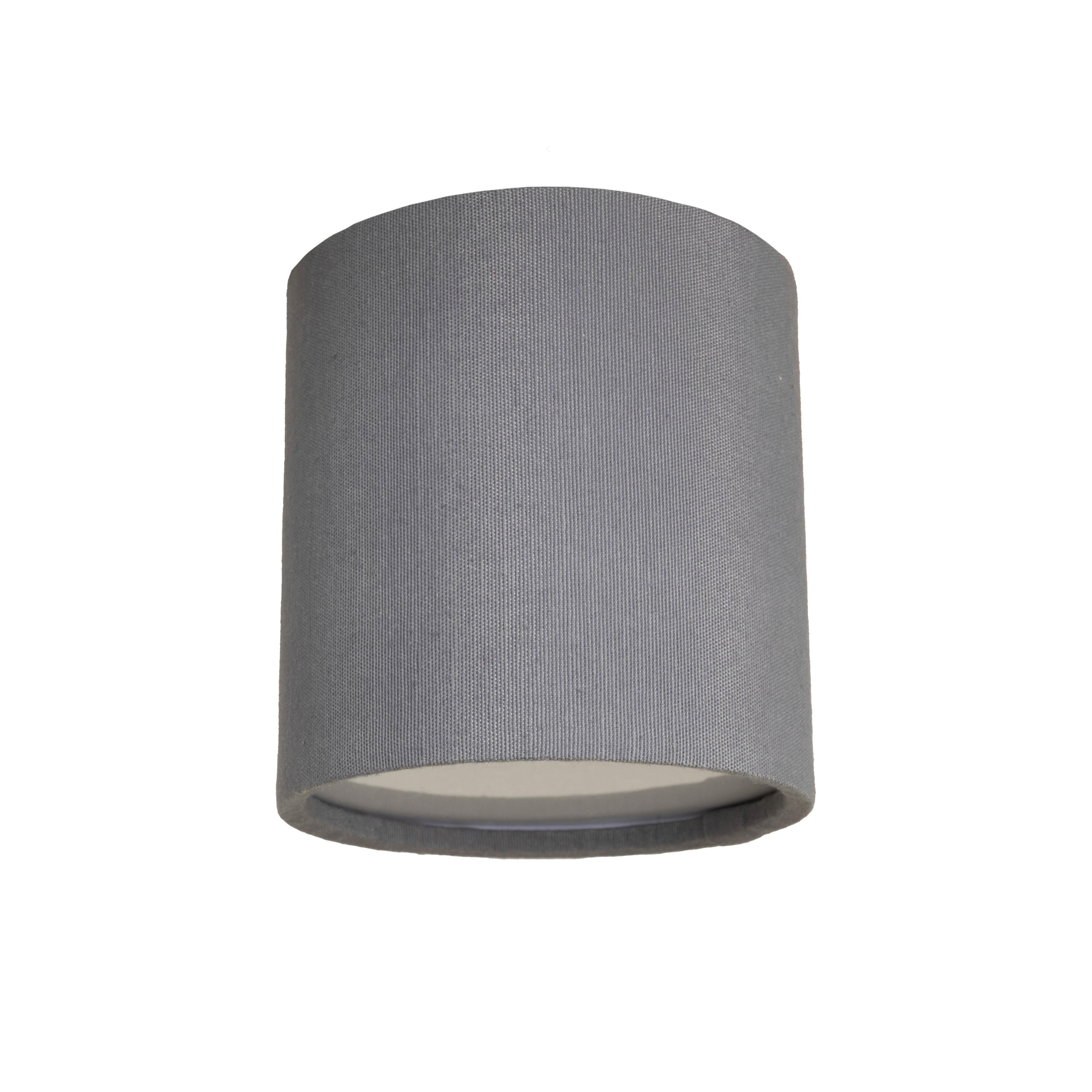 Deckenleuchte Bulgi in Grau max. 10 Watt - Dunkelgrau, Konventionell, Kunststoff/Textil (11,5/12cm) - Modern Living