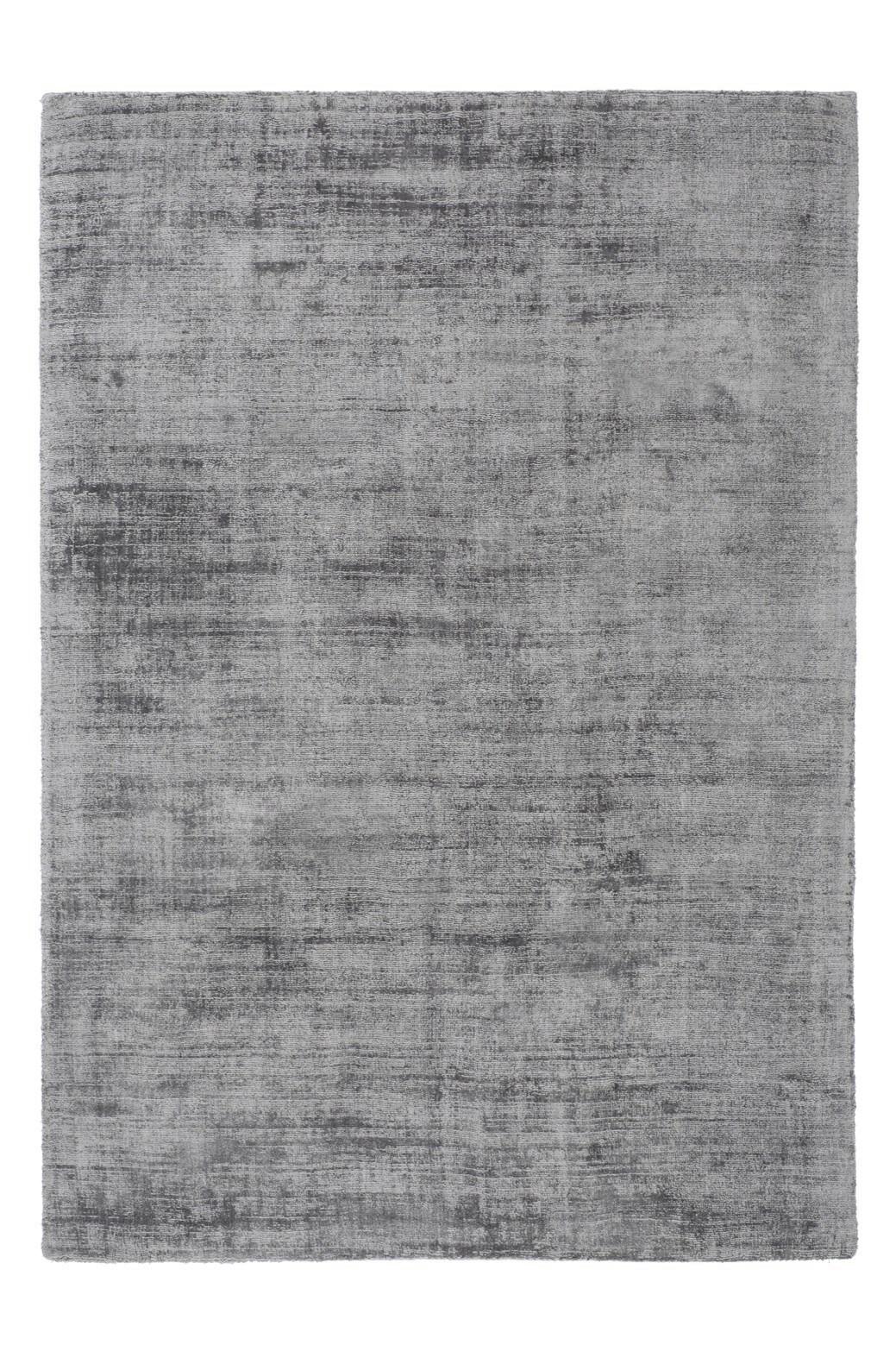 Teppich Luxury 110 Grau / Anthrazit - Anthrazit/Grau, Basics, Textil (160/230cm) - Kayoom