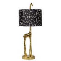 Tischleuchte 10506/81/02 Miss Tall - Messingfarben/Braun, Lifestyle, Kunststoff/Textil (25/60.5cm) - Lucide