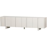 Lowboard Basu Hellgrau B: 200cm - Hellgrau, Design, Holz (200/53/46cm) - Livetastic