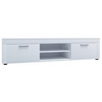 Nizka Omarica Usilo Xl, Bela - srebrne barve/črna, Design, umetna masa/leseni material (160/37/45cm) - MID.YOU