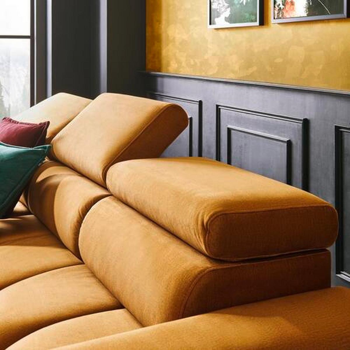 Coltar IMPERIA -EXKLUSIV- - galben curry, Design, textil (270/177cm) - Modern Living