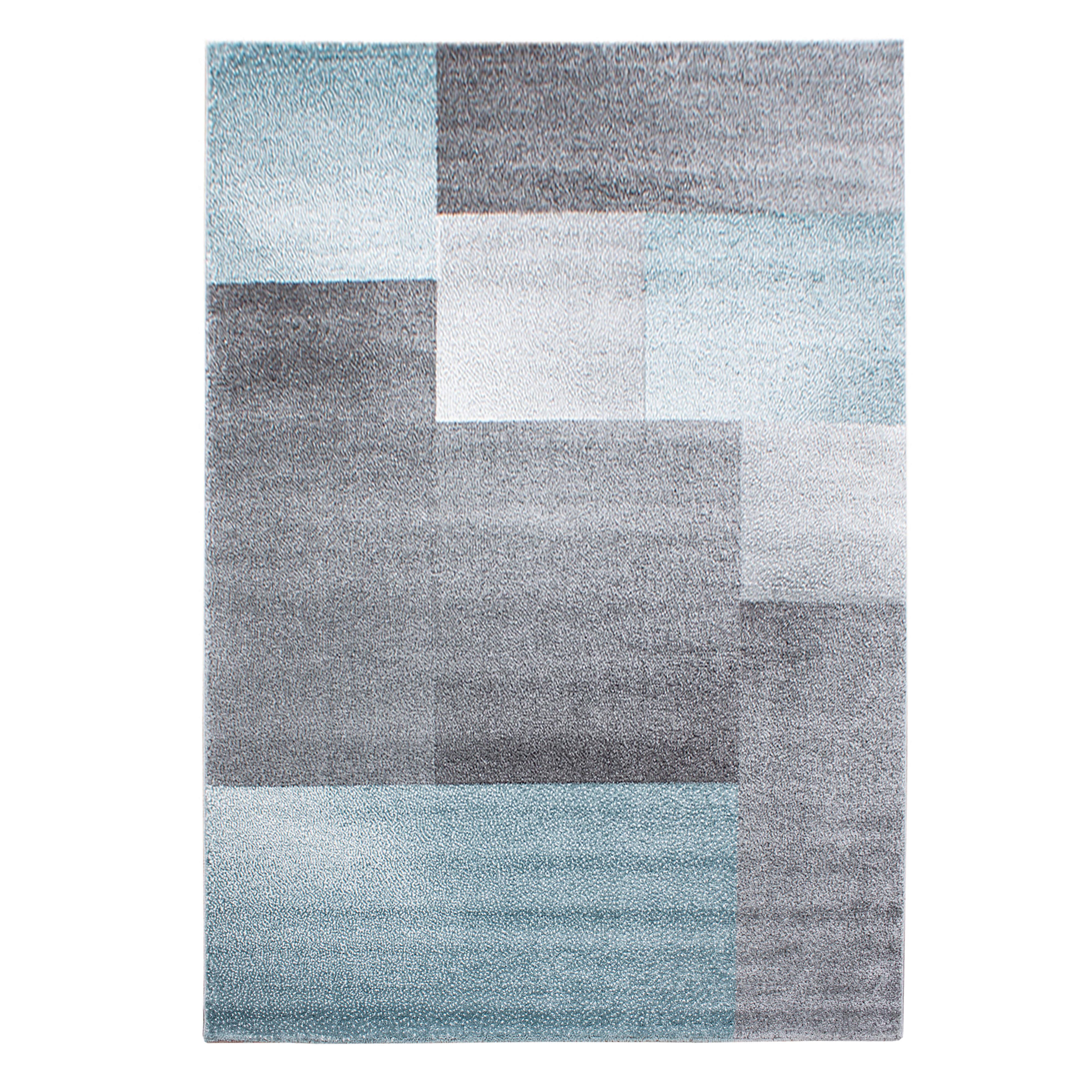 Webteppich Lucca Blau ca. 140x200cm - Blau, Trend, Textil (140/200cm) - Ayyildiz 