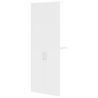 Türenset Big Profi Office - Weiss/Alufarben, Modern, Holzwerkstoff/Metall (77/211/40cm) - Mömax