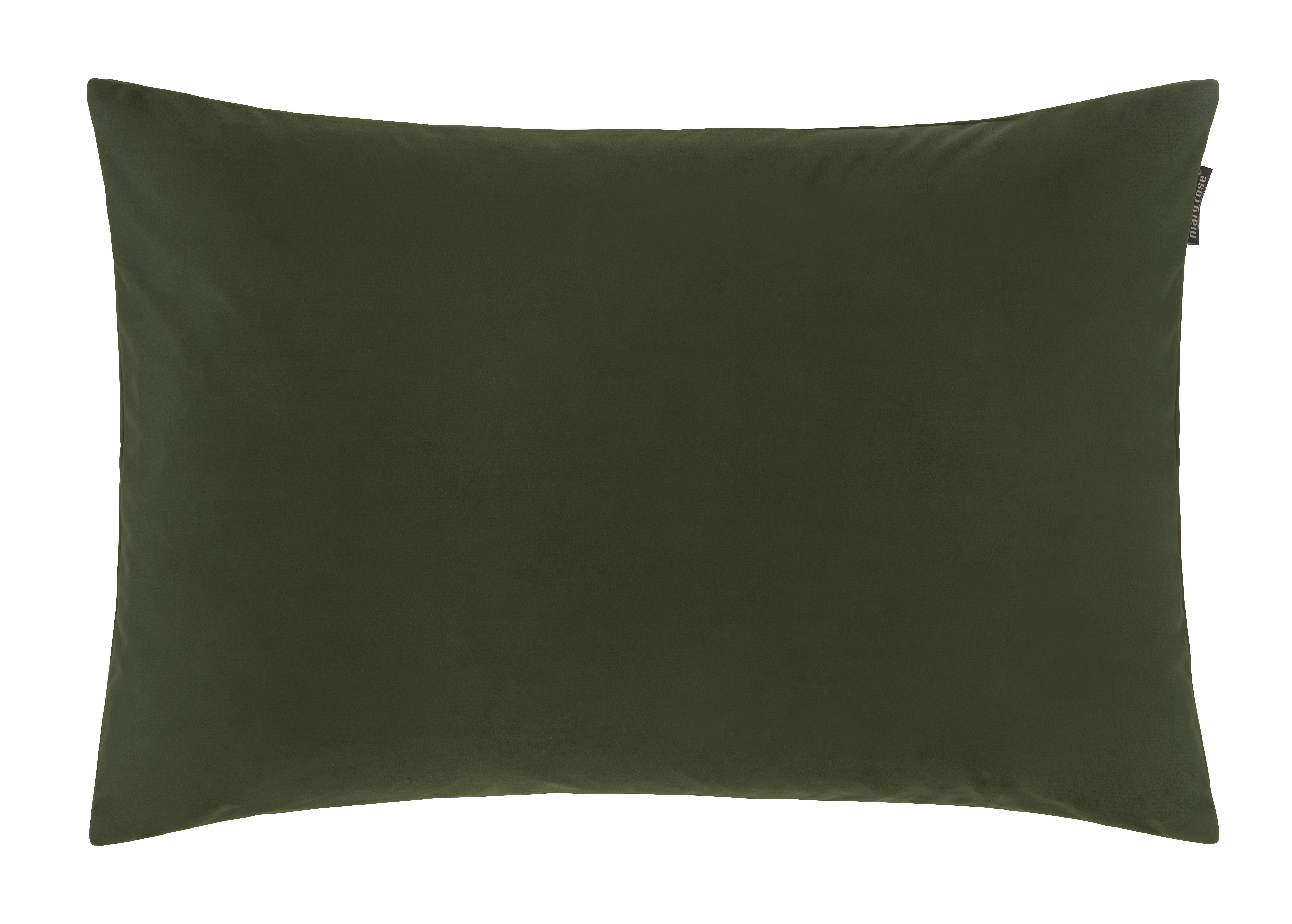 Zierkissen GWYN in Dunkelgrün ca. 40x60cm - Dunkelgrün, MODERN, Textil (40/60cm) - Mary's