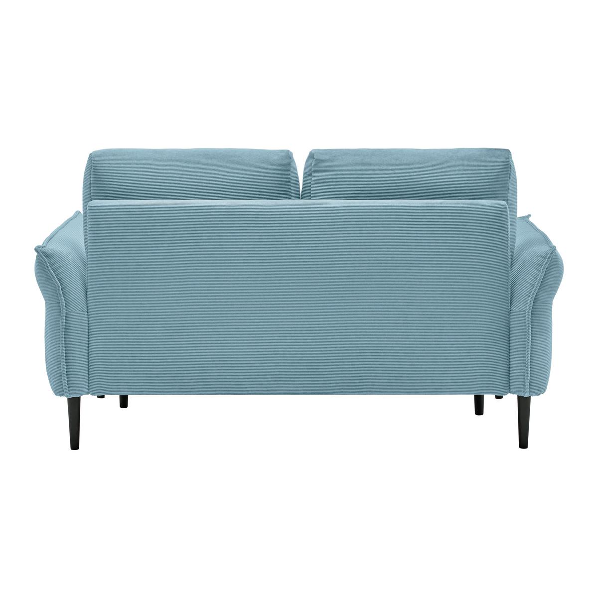 2-Sitzer-Sofa Custom Dunkelgrün - Dunkelgrün/Petrol, MODERN, Holz/Textil (150/85/92cm) - Mömax