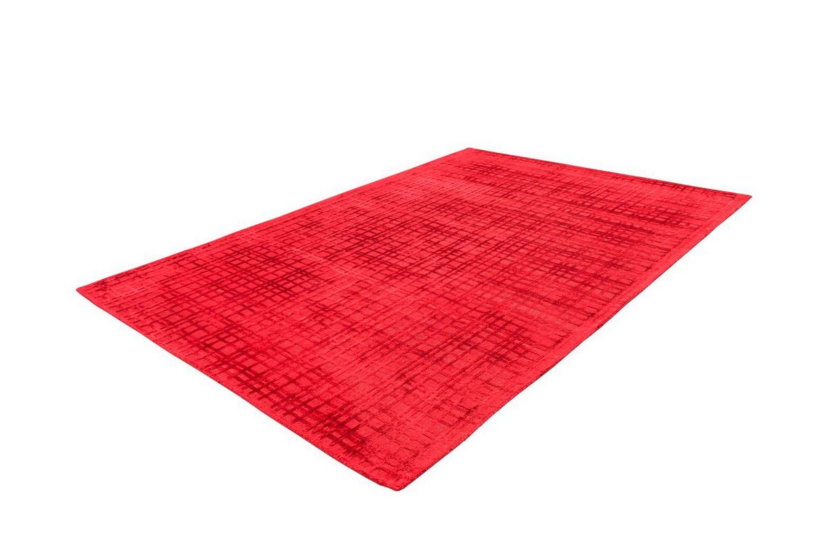 WEBTEPPICH KARMA 125 CHERRY 200CM X 290CM - Rot, Basics, Textil (200/290cm) - Kayoom