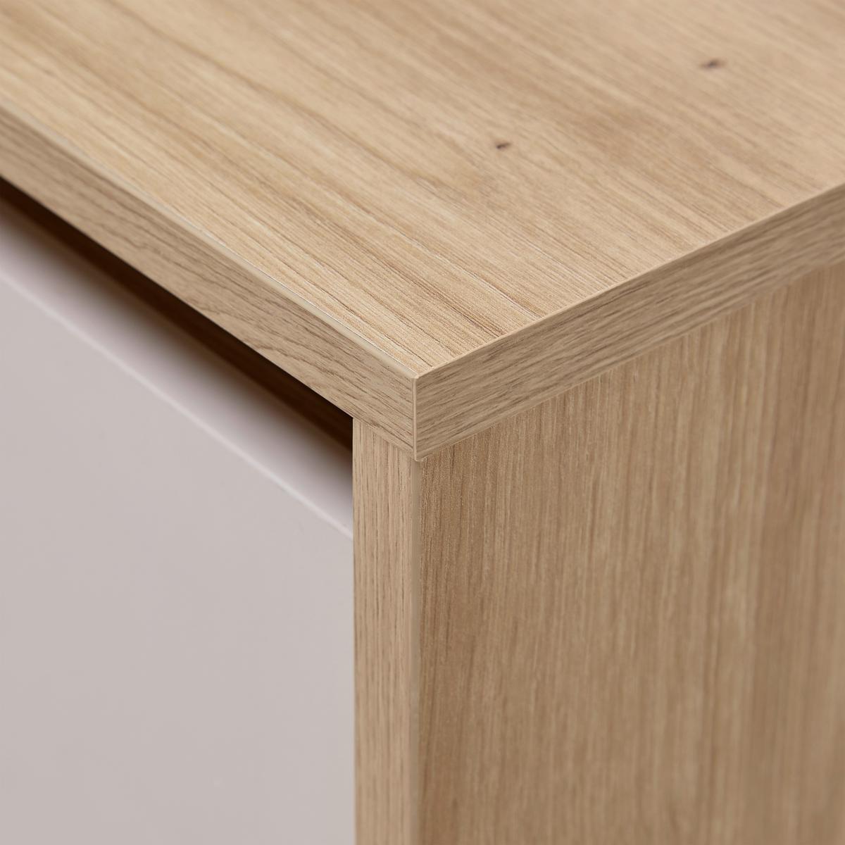 Lowboard Stirling Kaschmir/Eiche Artisan - Kaschmir/Eiche Artisan, Modern, Holzwerkstoff (157/53/40cm) - Mömax