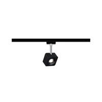LED-Deckenleuchte Urail Spot Cube max. 8 Watt - Chromfarben/Schwarz, Design, Kunststoff/Metall (7,7/16,5/4,7cm) - Paulmann