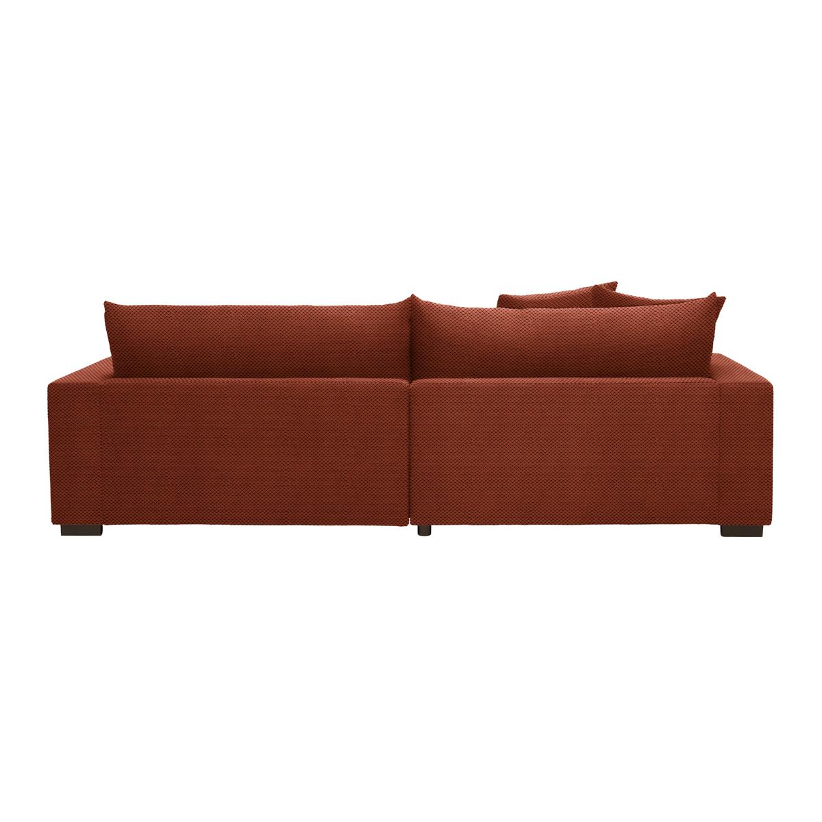Ecksofa Pedro Terracotta - Terracotta, MODERN, Textil (180/83/265cm) - Mömax