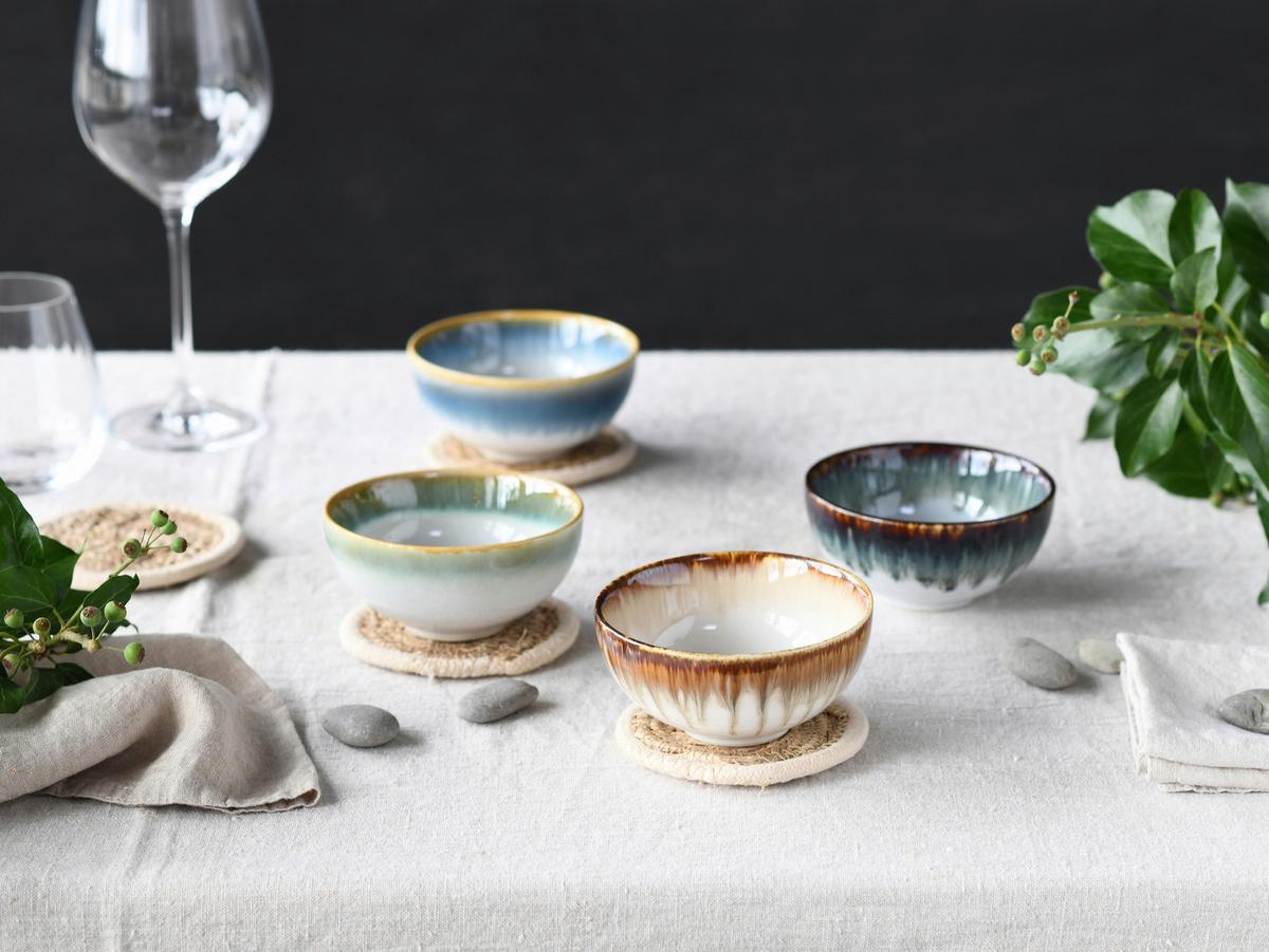 Set Skodelic Za Omake Cascade Bunt, 4-Delni - večbarvno, Basics, keramika (11,5cm) - Creatable