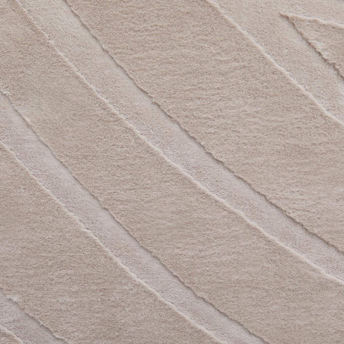 Krznena Preproga Blatta 3 - svetlo rjava, Konvencionalno, tekstil (160/220cm) - Mömax