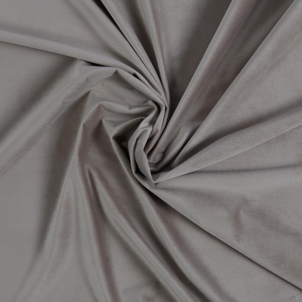 Fertigvorhang Bianca Hellgrau ca. 140x245cm - Hellgrau, Konventionell, Textil (140/245cm) - Modern Living