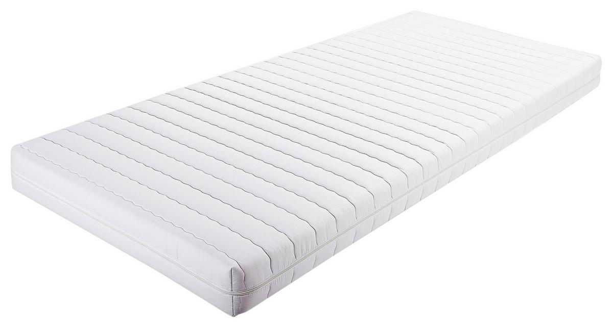 Kindermatratze Med Allergen H2 ca. 90x200 cm Weiß - Weiß, MODERN, Textil (90/200cm) - MID.YOU