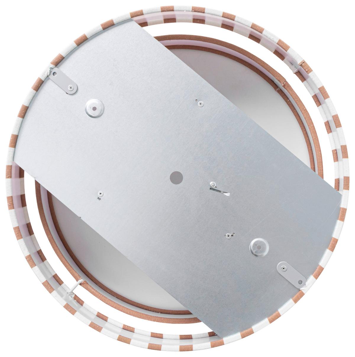 LAMPA SUFITOWA NEELE - kolor naturalny/brązowy, Modern, tworzywo sztuczne/metal (37/13cm) - Novel