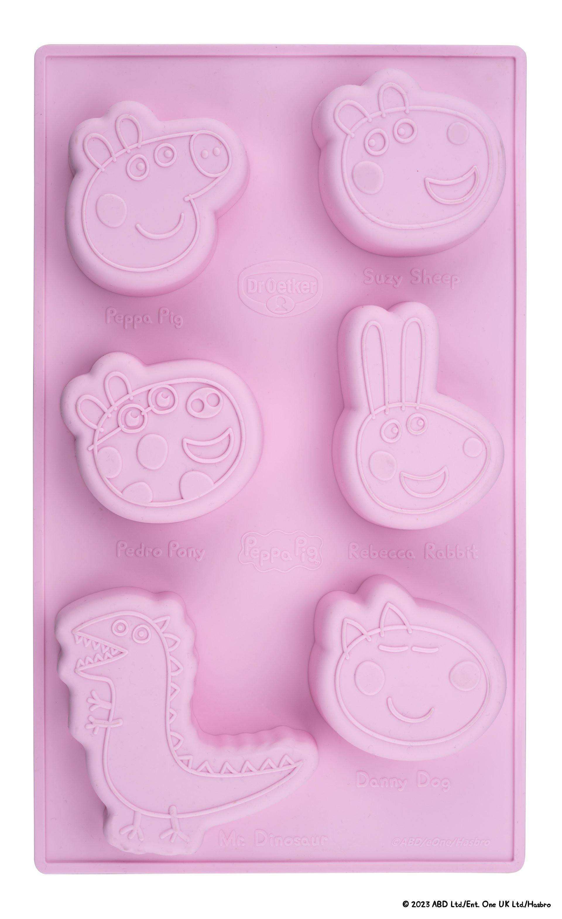 Silikonski Pekač Pujsa Pepa - pink, Trend, umetna masa (3/18/30cm) - Dr.Oetker